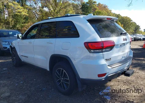 2018 Jeep Grand Cherokee Trailhawk 4X4 z USA, uszkodzony, nr VIN 1C4RJFLGXJC305828
